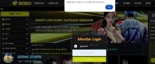고고 사이트 환전 지연 및 탈퇴 조치 피해 이미지