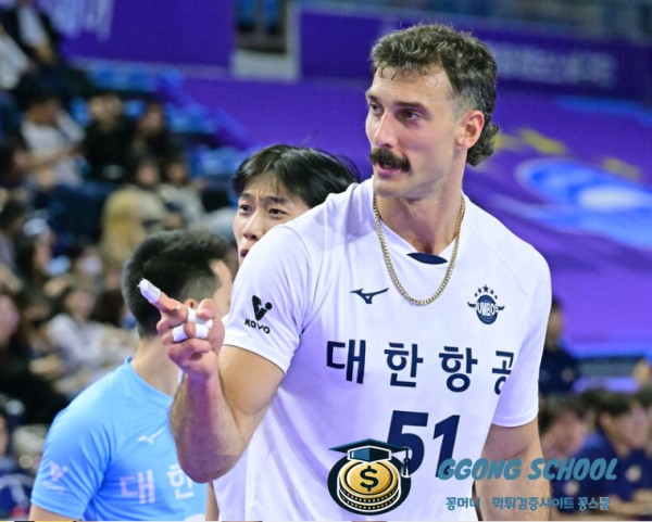 대한항공 점보스 배구 선수단 사진 class=