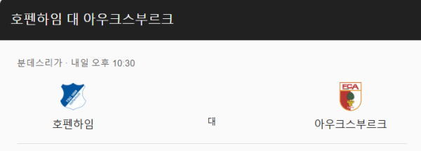 호펜하임 vs 아우크스부르크 예상 스코어 및 분데스리가 베팅 전략 인포그래픽