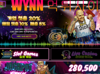 WYNN 카지노 먹튀 사이트 메인페이지 화면