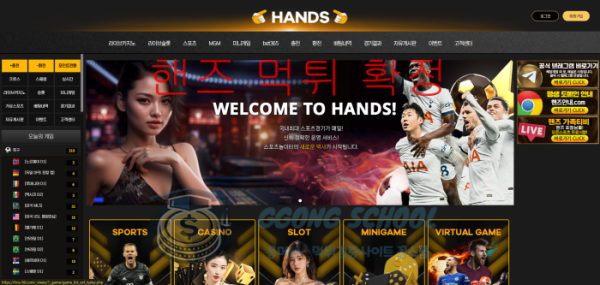 먹튀 피해 사례 경고 안내 이미지 (핸즈) class=